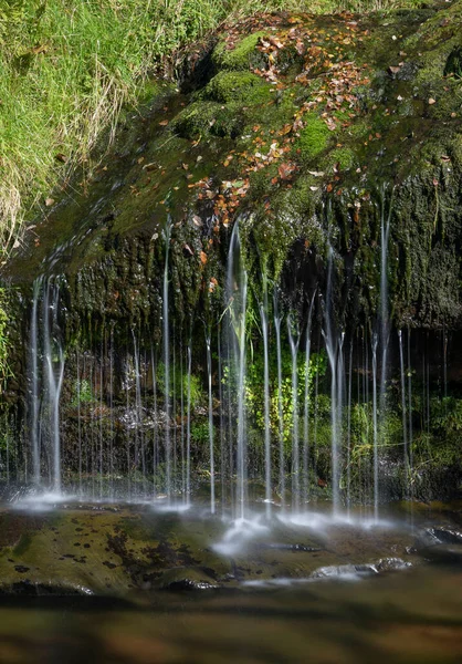 Lower Blaen Glyn Cachoeiras Brecon Beacons País Gales Reino Unido — Fotografia de Stock