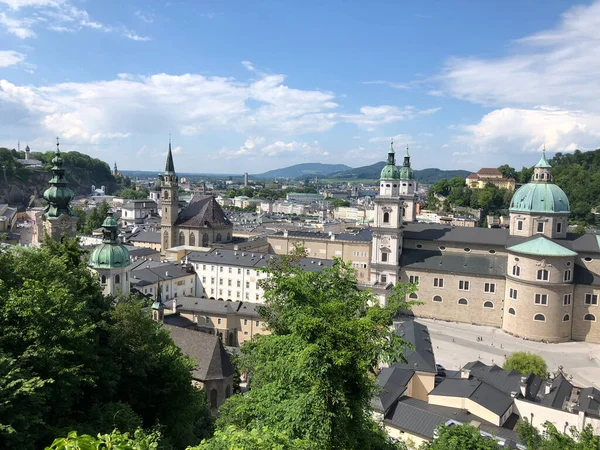 Katedra Salzburgu Austria — Zdjęcie stockowe