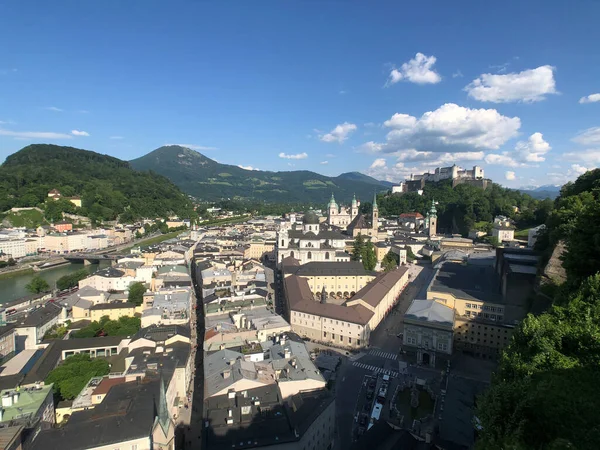 Centro Storico Salisburgo Austria — Foto Stock