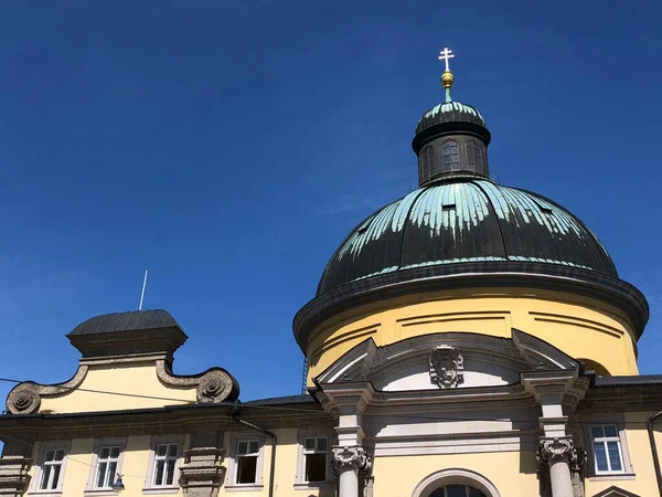 奥地利萨尔茨堡Kajetanerkirche修道院 — 图库照片