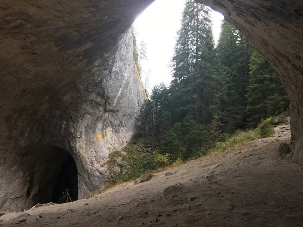 Indah Jembatan Lengkungan Alam Pegunungan Rhodope Bulgaria Selatan — Stok Foto