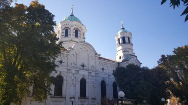 Stara Zagora Bulgaristan 'daki St. Nikolai Ortodoks Kilisesi