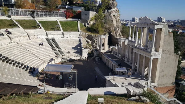 Théâtre Romain Plovdiv Bulgarie — Photo