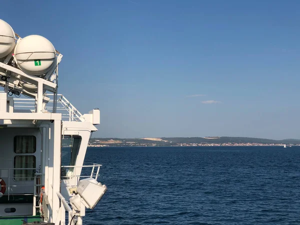 Navegación Hacia Zadar Croacia — Foto de Stock