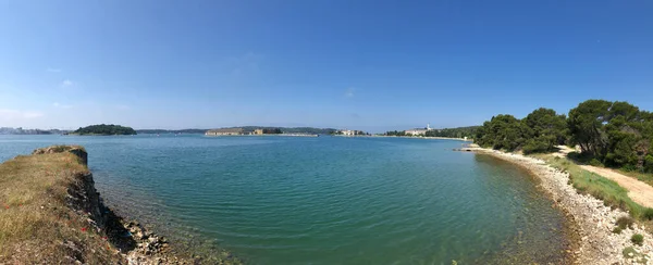 Pula Sahilinden Panorama — Stok fotoğraf
