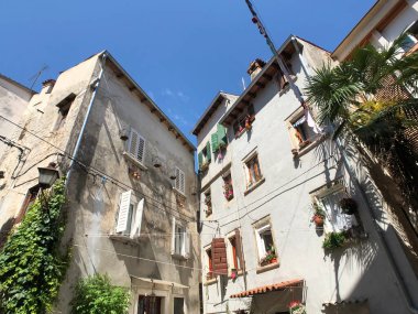 Eski Rovinj Hırvatistan 'da çamaşırhane