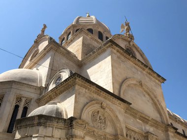 Hırvatistan 'ın Sibenik kentindeki St. James Katedrali