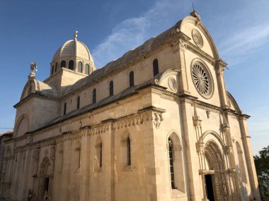 Hırvatistan 'ın Sibenik kentindeki St. James Katedrali