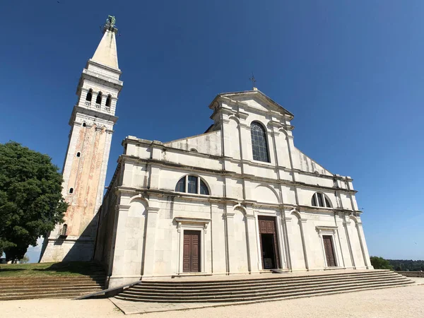 Kerk Van Eufemia Rovinj Kroatië — Stockfoto