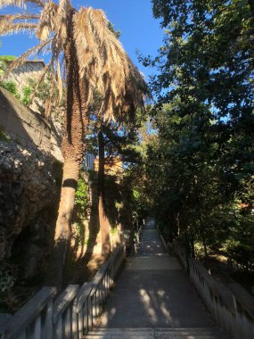 Hırvatistan 'ı ikiye bölmek için Park Marjan' daki merdivenler