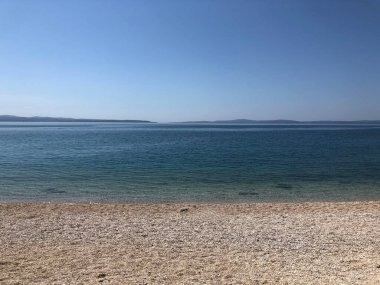 Split Hırvatistan 'daki Trstenik Znjan plajı