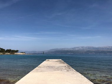 Supetar Hırvatistan 'daki İskele