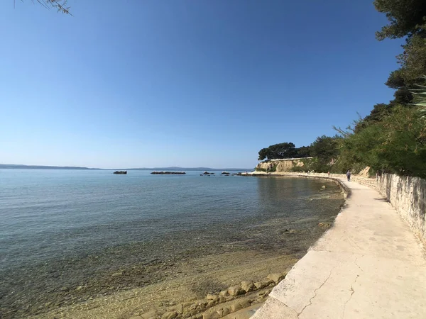 Plaża Firule Splicie Chorwacja — Zdjęcie stockowe