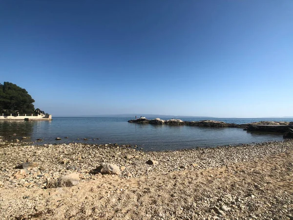 Strand Kastelet Split Kroatien — Stockfoto