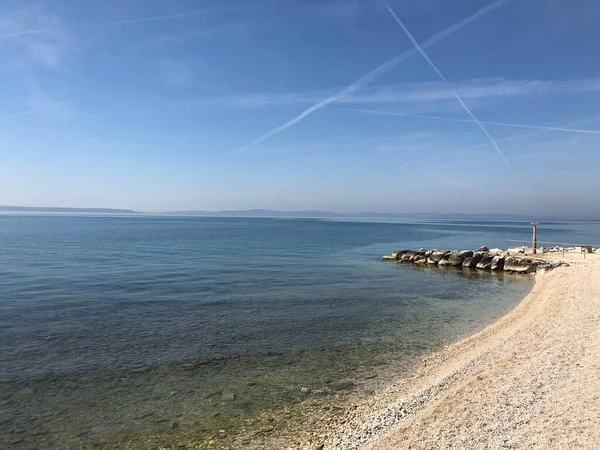 Strand Rund Split Kroatien — Stockfoto