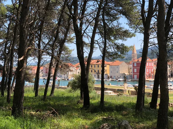 Hırvatistan Hvar Adasındaki Stari Grad Kasabası — Stok fotoğraf