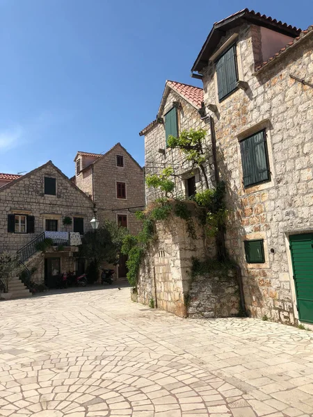 Casco Antiguo Stari Grad Croacia — Foto de Stock