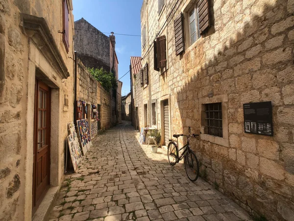 Ulica Starym Gradzie Chorwacja — Zdjęcie stockowe