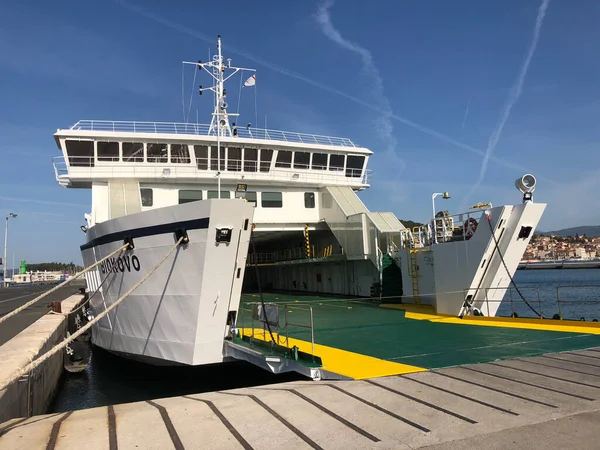 Ferry Puerto Split Croacia — Foto de Stock