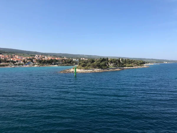 Ankunft Supetar Einer Stadt Auf Der Dalmatinischen Insel Brac Kroatien — Stockfoto
