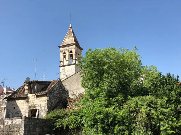 Kerk Van Crkva Mihovila Trogir Kroatië — Stockfoto