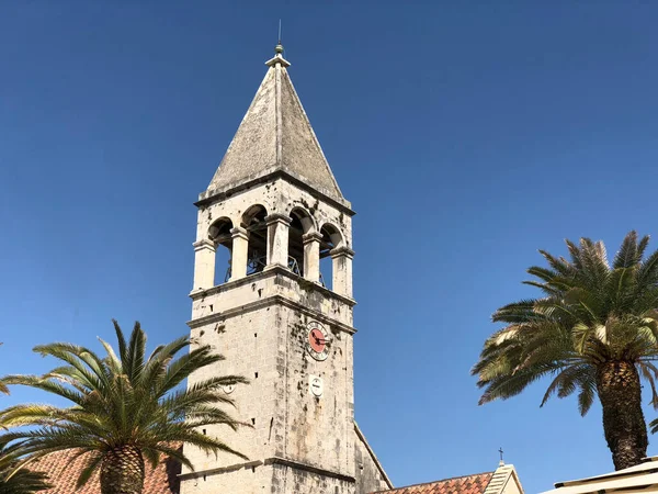 Kerk Van Dominic Trogir Kroatië — Stockfoto