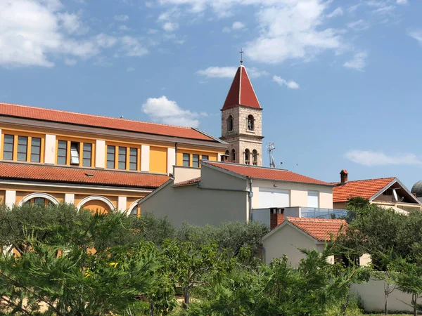 Церква Арбанасі Задарі Хорватія — стокове фото