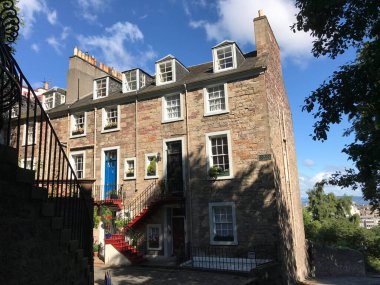 Edinburgh, Scotlan 'daki evler