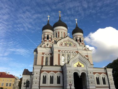 Tallinn Estonya 'daki Alexander Nevsky Katedrali