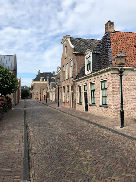 Architecture Dans Vieille Ville Assen Drenthe Pays Bas — Photo