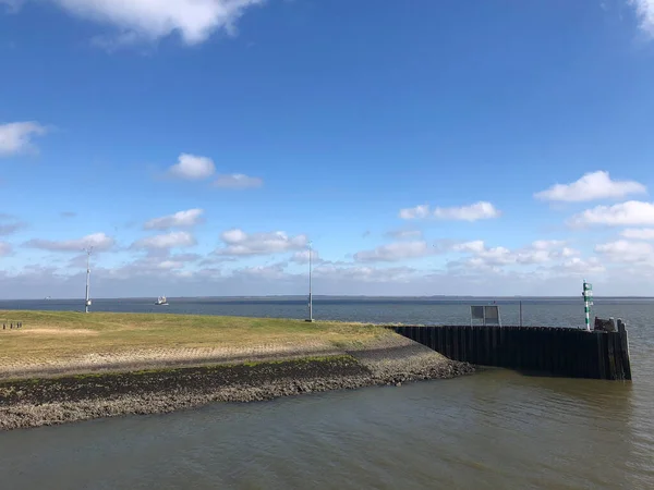 Quitter Port Lauwersoog Frise Pays Bas — Photo