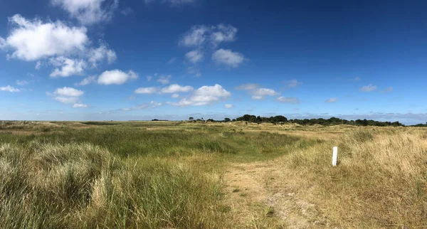 Friesland Hollanda Daki Schiermonnikoog Dan Panoramik Manzara — Stok fotoğraf