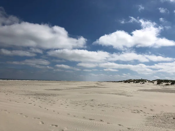 Pláž Schiermonnikoog Nizozemsko — Stock fotografie