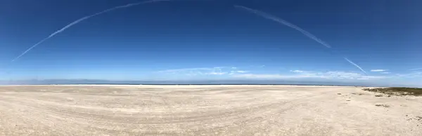 Panorama Playa Schiermonnikoog Holanda —  Fotos de Stock