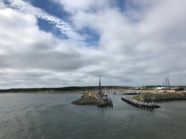 Puerto Oost Vlieland Holanda — Foto de Stock