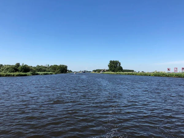 Prinses Margrietkanaal Friesland Nederland — Stockfoto