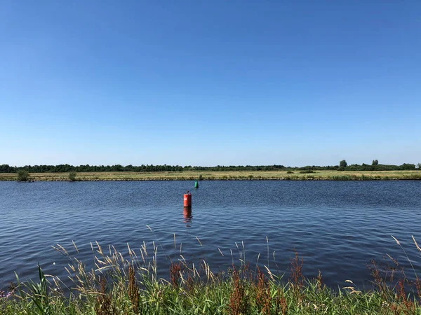 Kanaal Nationaal Park Alde Feanen Friesland — Stockfoto