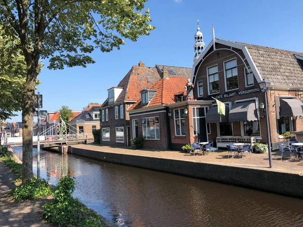 Канал Альдеборні Фрісленд Нідерланди — стокове фото