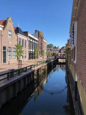 Bolsward 'da bir kanal