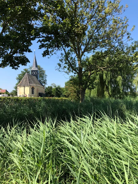 Kostel Pkn Hoekstien Ferwoude Friesland Nizozemsko — Stock fotografie