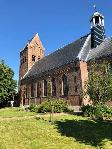 Sint Piterkerk Kostel Grou Frísko Nizozemsko — Stock fotografie