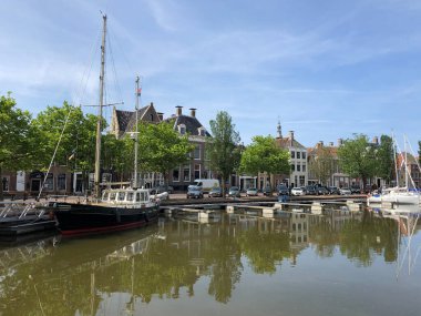 Harlingen 'deki Kuzey Liman Kanalı, Friesland Hollanda