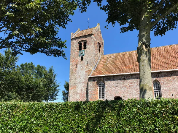 Church Ginnum Friesland Netherlands — Stock Photo, Image
