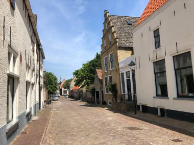 Harlingen, Friesland, Hollanda 'da mimarlık