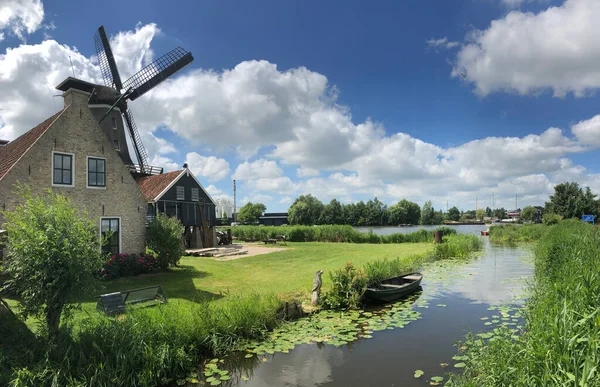 Rat Windmill Ijlst Friesland Netherland — Stock Photo, Image