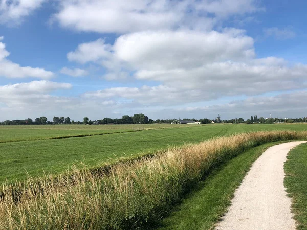 Camino Hacia Ijlst Frisia Países Bajos — Foto de Stock