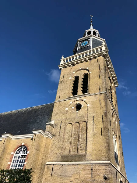 荷兰弗里斯兰旅程中的Nk教堂 — 图库照片