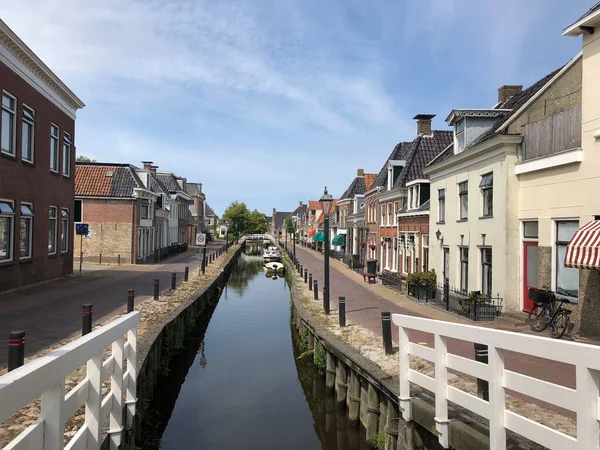Kanaal Kollum Friesland Nederland — Stockfoto