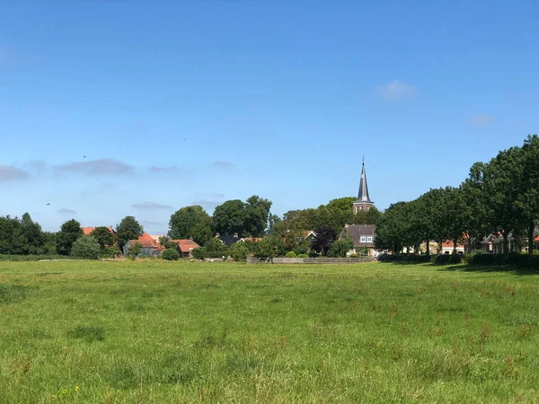 Kirche Kubaard Friesland Niederlande — Stockfoto