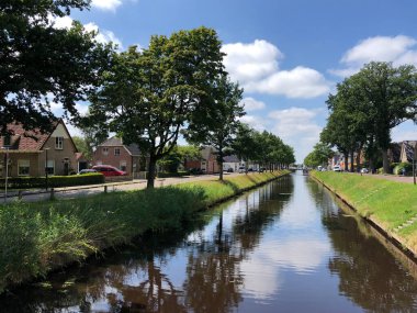 Oosterwolde Kanalı, Friesland Hollanda